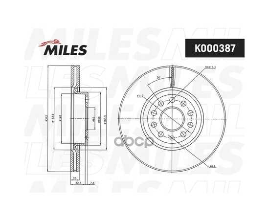 Купить ДИСК ТОРМОЗНОЙ ПЕРЕДНИЙ D312ММ. AUDI A3/VW GOLF V/VI/PASSAT/TIGUAN (TRW DF4464S) K000387