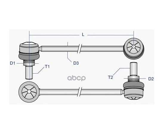 Купить ТЯГА СТАБИЛИЗАТОРА MOOG FD-LS-2051