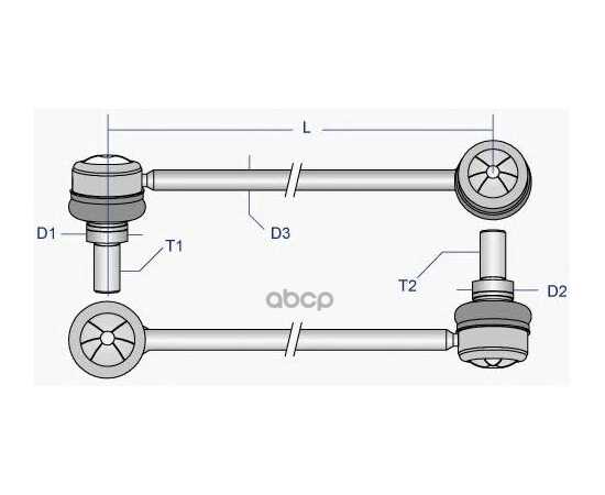 Купить ТЯГА ПЕРЕДНЕГО СТАБИЛИЗАТОРА L=R FIAT MAREA/LANCIA DEDRA MOOG FI-LS-0048