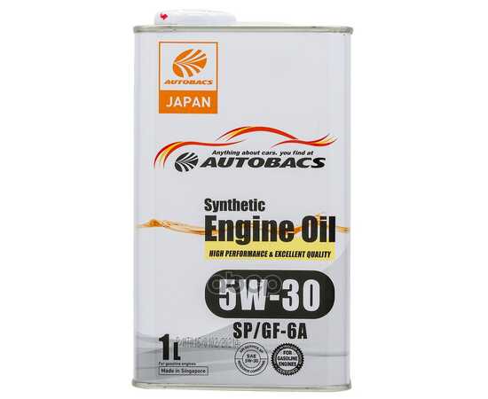 Купить МАСЛО МОТОРНОЕ AUTOBACS ENGINE OIL 5W-30 SP GF-6 1Л A00032427