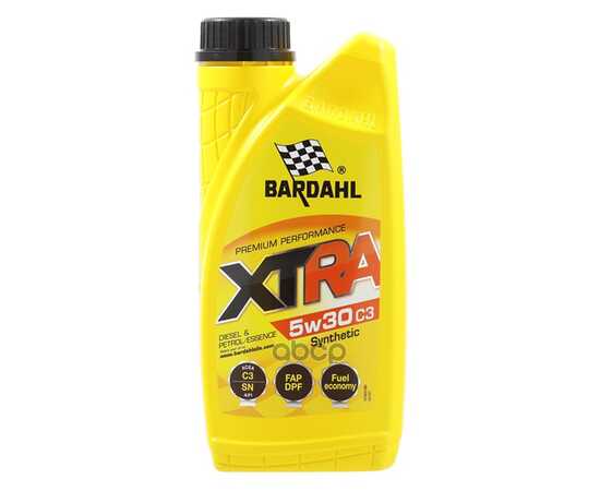 Купить МАСЛО МОТОРНОЕ BARDAHL XTRA 5W-30 C3 СИНТЕТИЧЕСКОЕ 1 Л 34101