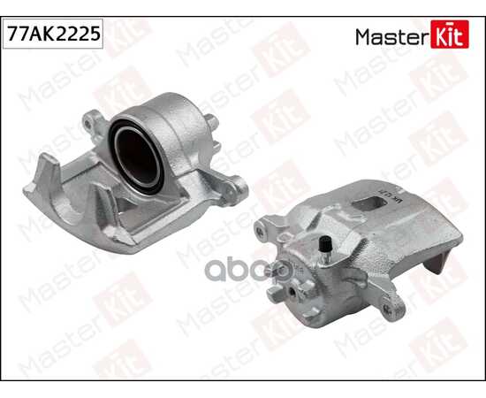 Купить СУППОРТ ТОРМОЗНОЙ  ПЕРЕД. ПРАВ. MITSUBISHI LANCER IX (CS_A, CT_A) 2000 - 2013 77AK2225 MASTERKIT