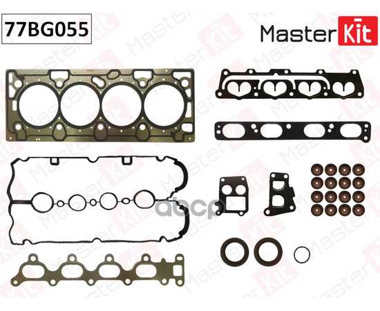 Купить ВЕРХНИЙ КОМПЛЕКТ ПРОКЛАДОК ГБЦ OPEL ASTRA/ ZAFIRA 1.6I (Z16XEP) 00- 77BG055