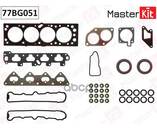 Купить ВЕРХНИЙ КОМПЛЕКТ ПРОКЛАДОК ГБЦ OPEL CORSA A/ B/ TIGRA A, (ДВИГ. X14XE) 94-00 77BG051