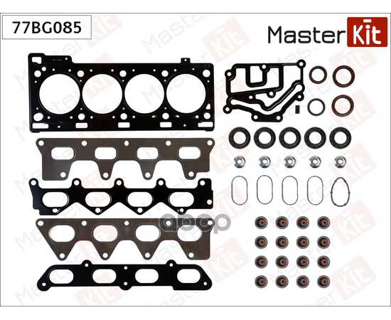 Купить НАБОР ПРОКЛАДОК ВЕРХНИЙ RENAULT CLIO/LAGUNA/MEGANE/SCENIC/TRAFIC 1.8/2.0 F4P/F4R MASTERKIT 77BG085