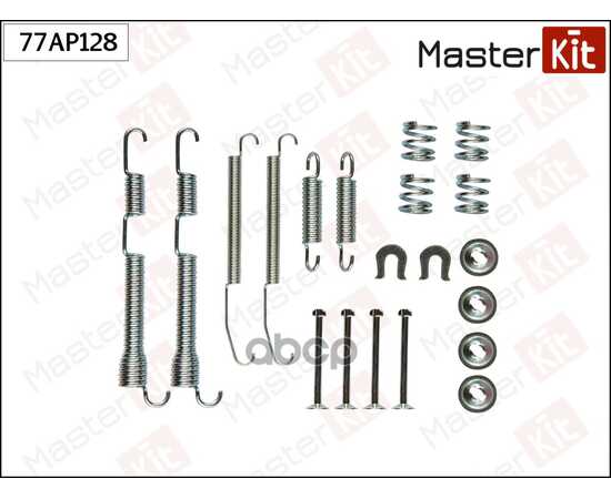 Купить КОМПЛЕКТ УСТАНОВОЧНЫЙ ТОРМОЗНЫХ КОЛОДОК MITSUBISHI 77ASP207