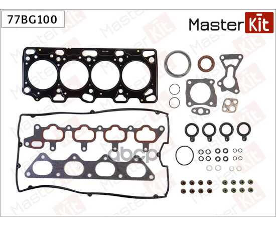 Купить НАБОР ПРОКЛАДОК ДВИГАТЕЛЯ MITSUBISHI LANCER/OUTLANDER 2.0 4G63 MASTERKIT 77BG100