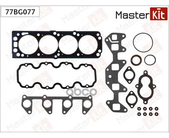 Купить НАБОР ПРОКЛАДОК ВЕРХНИЙ VW POLO/SKODA FABIA 1.2 AZQ/BME/BZG/CGPA/CGPB/CJLA MASTERKIT 77BG077