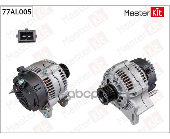 Купить ГЕНЕРАТОР  VW GOLF III/IV, PASSAT (14V 90A) MASTERKIT