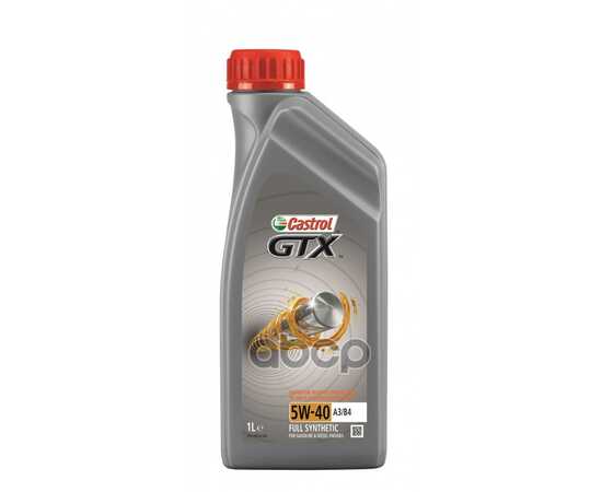 Купить МОТОРНОЕ МАСЛО CASTROL GTX 5W-40 A3/B4 1Л 15B9F6