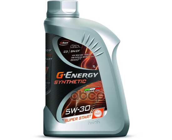 Купить МАСЛО МОТОРНОЕ G-ENERGY SYNTHETIC SUPER START 5W-30 СИНТЕТИЧЕСКОЕ 1 Л 253142399