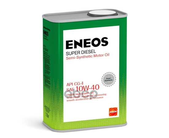 Купить МАСЛО МОТОРНОЕ ENEOS CG-4 10W-40 ПОЛУСИНТЕТИЧЕСКОЕ 0,94 Л OIL1325