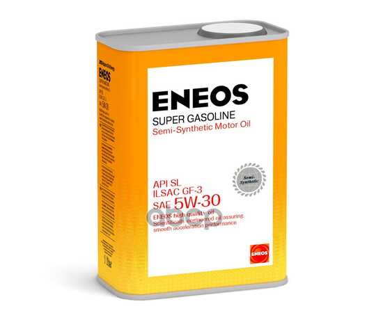 Купить МАСЛО МОТОРНОЕ ENEOS SUPER GASOLINE SL 5W-30 ПОЛУСИНТЕТИЧЕСКОЕ 0,94 Л OIL1358