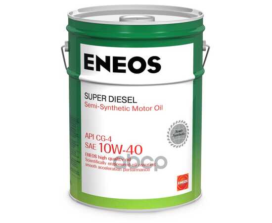 Купить МАСЛО МОТОРНОЕ ENEOS CG-4 10W-40 ПОЛУСИНТЕТИЧЕСКОЕ 20 Л OIL1327