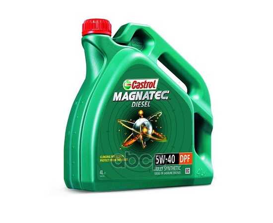 Купить МОТОРНОЕ МАСЛО CASTROL MAGNATEC DIESEL 5W-40 DPF 4Л 156EDD