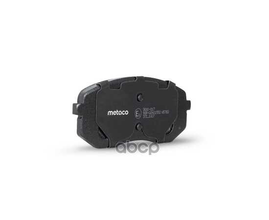 Купить КОЛОДКИ ТОРМОЗНЫЕ ПЕРЕДНИЕ К-КТ HYUNDAI / KIA METACO 3000-017