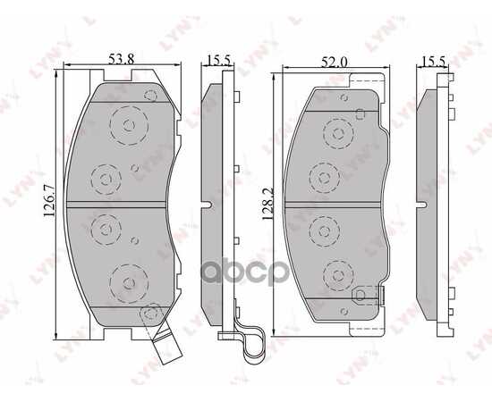 Купить КОЛОДКИ ТОРМОЗНЫЕ ПЕРЕДНИЕ ПОДХОДИТ ДЛЯ TOYOTA PREVIA 00/TOWN ACE NOAH 98-01/ TOWN ACE 96-04/LITE ACE/ESTIMA 2.2-2.4 96-99 BD-7515