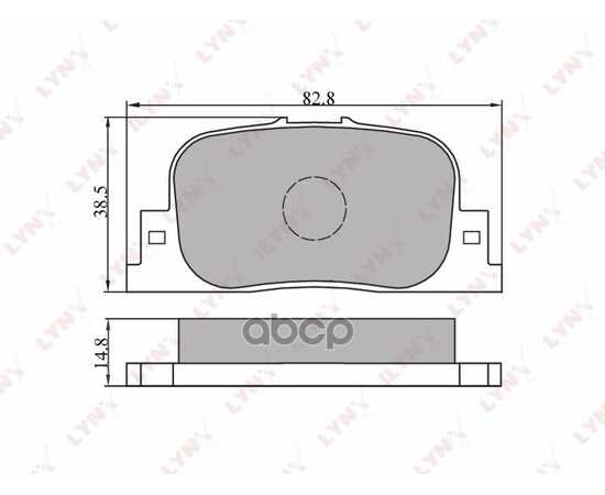 Купить КОЛОДКИ ТОРМОЗНЫЕ ЗАДНИЕ TOYOTA CAMRY(V20) 99-01 LYNXAUTO BD-7517