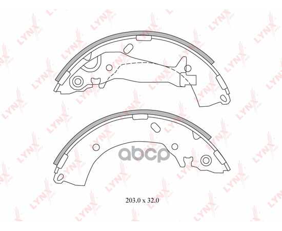 Купить КОЛОДКИ ТОРМОЗНЫЕ LYNXAUTO BS-3600