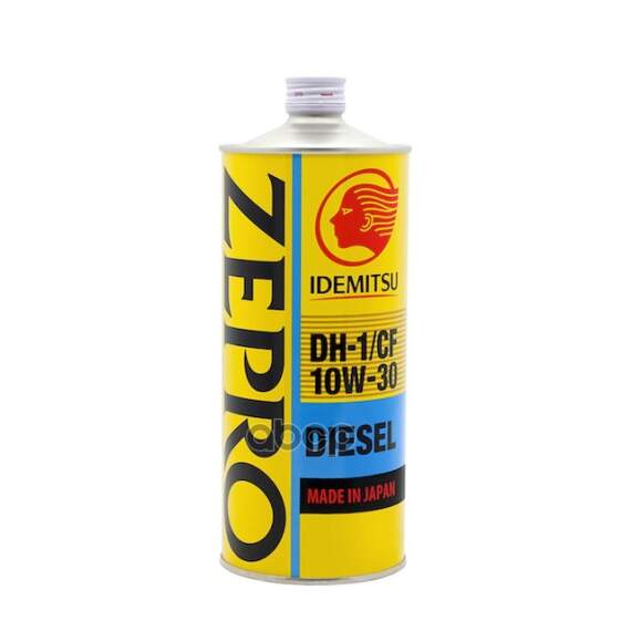 Купить МОТОРНОЕ МАСЛО IDEMITSU ZEPRO DIESEL CF/DH-1 10W-30 (1Л) 2862-001