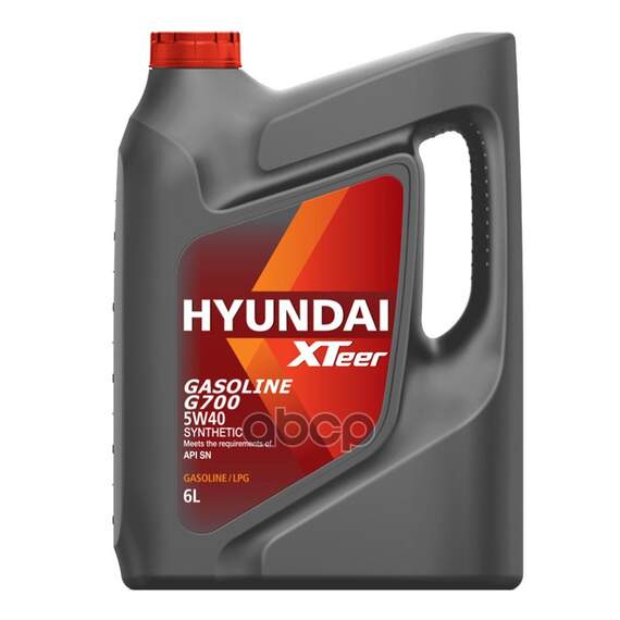 Купить МАСЛО МОТОРНОЕ HYUNDAI XTEER GASOLINE G700 SN 5W-40 6 Л 1061136