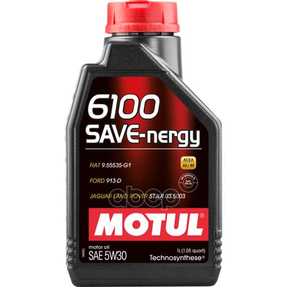 Купить МАСЛО МОТОРНОЕ 6100 SAVE-NERGY 5W-30 1Л 112127/107952