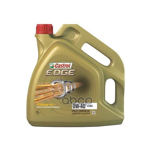 Купить МОТОРНОЕ МАСЛО CASTROL EDGE 0W-40 A3/B4 4Л 156E8C