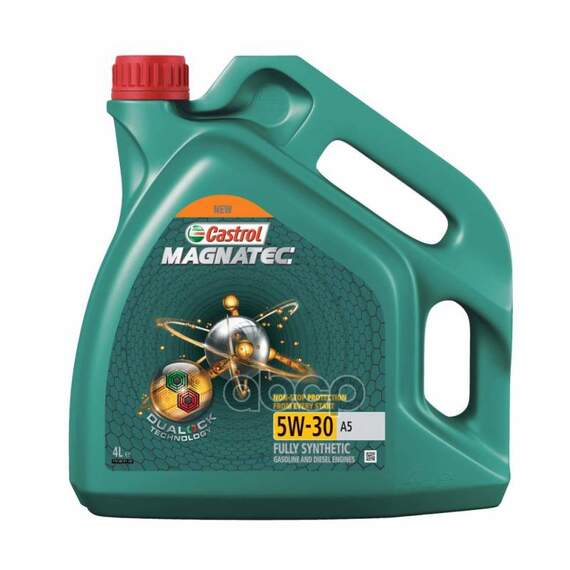 Купить МОТОРНОЕ МАСЛО CASTROL MAGNATEC 5W-30 A5 4Л (15EB41, 15C964) 15CA3B