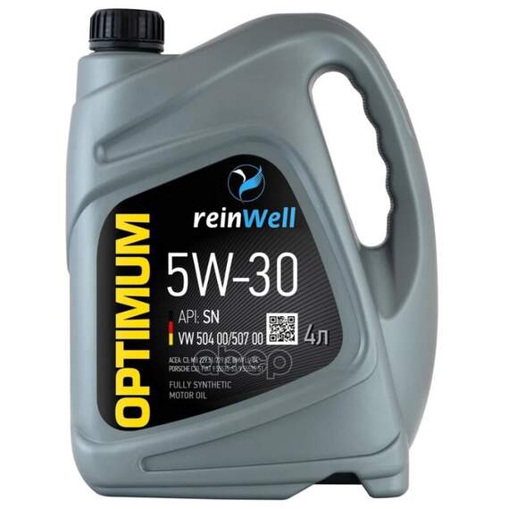 Купить МОТОРНОЕ МАСЛО REINWELL 5W-30 504/507 4Л 4954