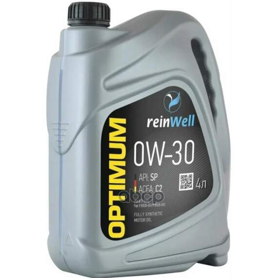 Купить МОТОРНОЕ МАСЛО REINWELL 0W-30 C2 4Л 4952