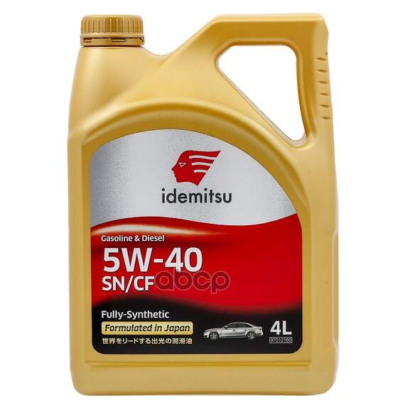 Купить МАСЛО МОТОРНОЕ IDEMITSU F-S SN/CF 5W-40 4Л (30015048-746) 30011333-746