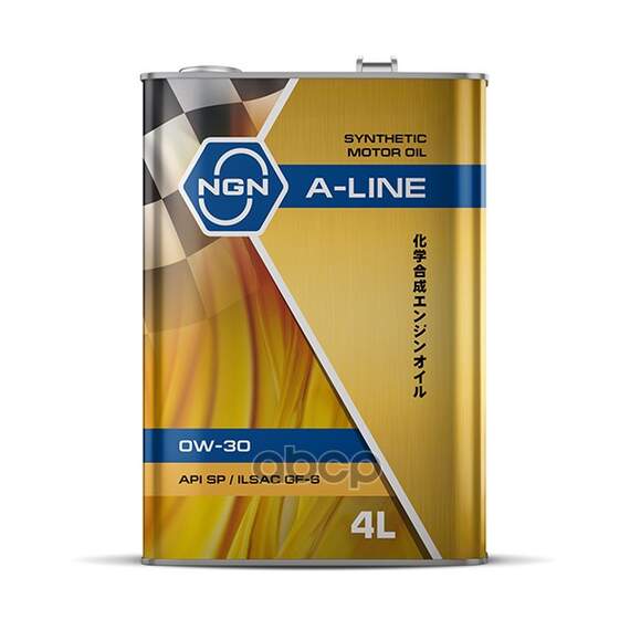 Купить МАСЛО МОТОРНОЕ NGN A-LINE 0W-30 4Л V182575111
