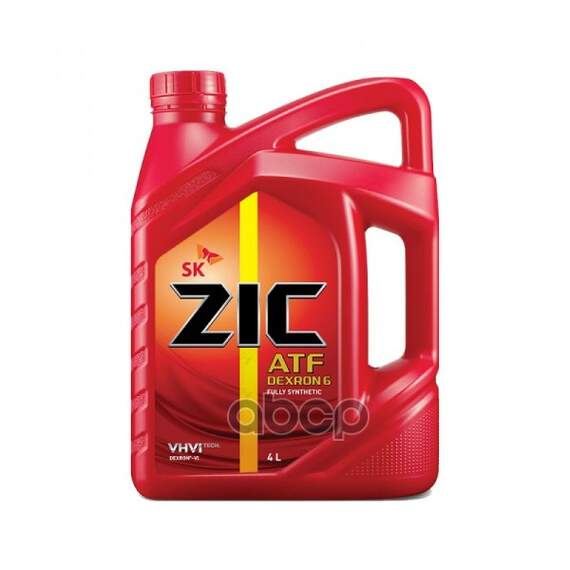 Купить МАСЛО ТРАНСМИССИОННОЕ ZIC ATF DEXRON 6 СИНТЕТИЧЕСКОЕ 4 Л 162630