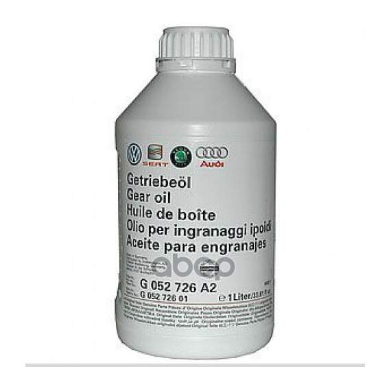 Купить МАСЛО ТРАНСМИССИОННОЕ VAG GEAR OIL GL-4 1 Л G 060 726 A2