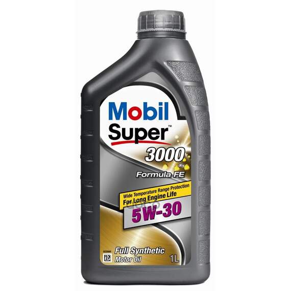 Купить МАСЛО МОТОРНОЕ MOBIL SUPER 3000 X1 FORMULA FE 5W-30 1Л (151522, 151520) 152565