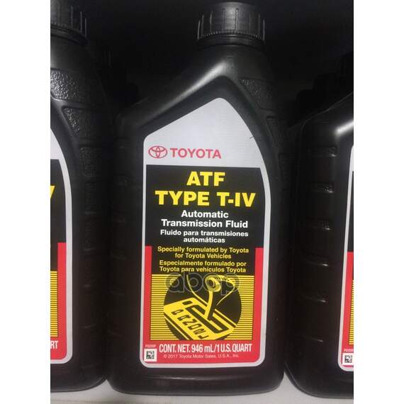Купить МАСЛО ТРАНСМИССИОННОЕ TOYOTA TYPE T-IV QT V V 0,946 Л 00279-000T4-6S