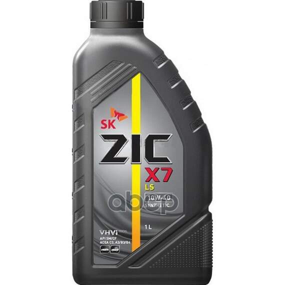 Купить МАСЛО МОТОРНОЕ ZIC X7 LS 10W-40 СИНТЕТИЧЕСКОЕ 1 Л 132620
