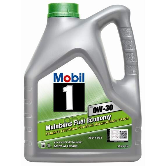 Купить МАСЛО МОТОРНОЕ СИНТЕТИЧЕСКОЕ MOBIL 1 ESP 0W-30 4Л (153347/157748) 153754