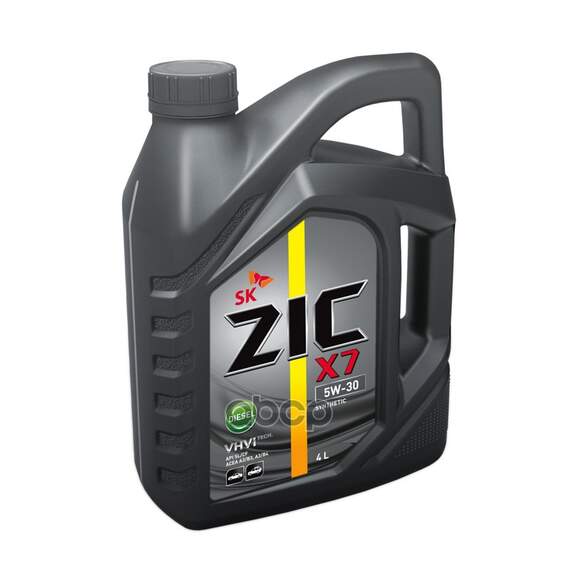Купить МАСЛО МОТОРНОЕ ZIC X7 DIESEL 5W-30 СИНТЕТИЧЕСКОЕ 4 Л 162610