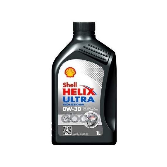 Купить МАСЛО МОТОРНОЕ SHELL HELIX ULTRA PROFESSIONAL AV-L 0W-30 СИНТЕТИЧЕСКОЕ 1 Л 550047630