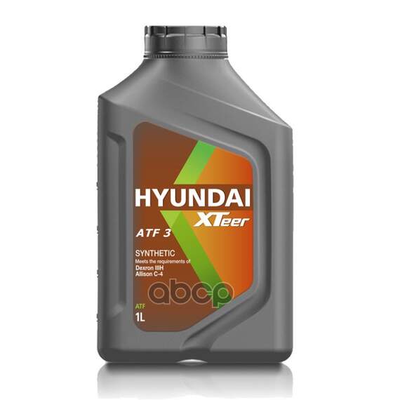 Купить МАСЛО ТРАНСМИССИОННОЕ HYUNDAI XTEER ATF 3 1 Л 1011011