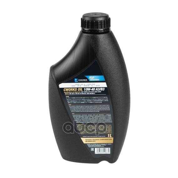 Купить МАСЛО МОТОРНОЕ CWORKS OIL 10W-40 ПОЛУСИНТЕТИЧЕСКОЕ 1 Л A130R4001