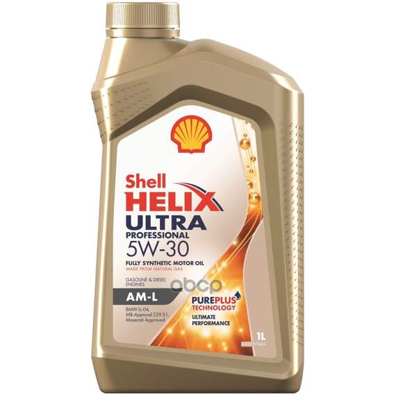 Купить МАСЛО МОТОРНОЕ СИНТЕТИЧЕСКОЕ HELIX ULTRA PRO AM-L 5W-30 1Л 550046352