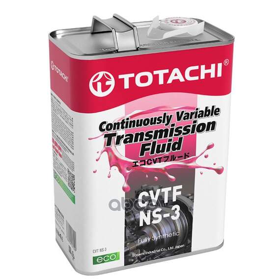 Купить МАСЛО ТРАНСМИССИОННОЕ TOTACHI ATF NS-3 СИНТЕТИЧЕСКОЕ 4 Л 21104