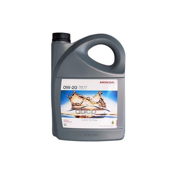 Купить МАСЛО МОТОРНОЕ СИНТЕТИЧЕСКОЕ 0W-20 TYPE 2.0 ENG OIL 4L 08232P99K4LHE