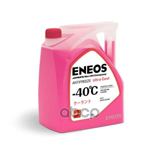 Купить АНТИФРИЗ ENEOS ULTRA COOL -40°C 5КГ (PINK) Z0080