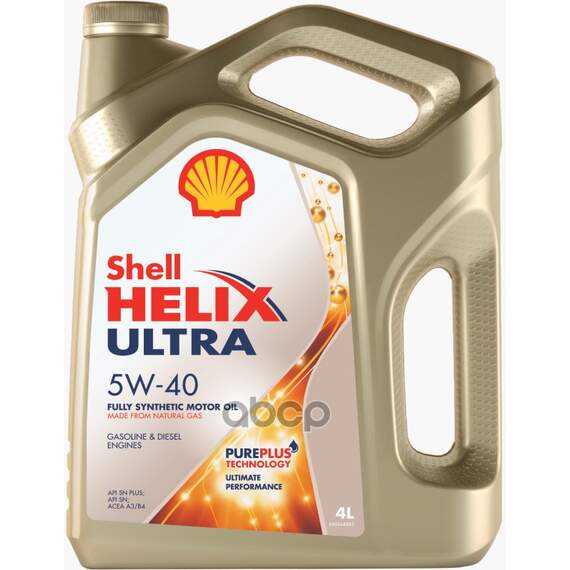 Купить МАСЛО МОТОРНОЕ СИНТЕТИЧЕСКОЕ HELIX ULTRA 5W-40 4Л (550055905) 550051593