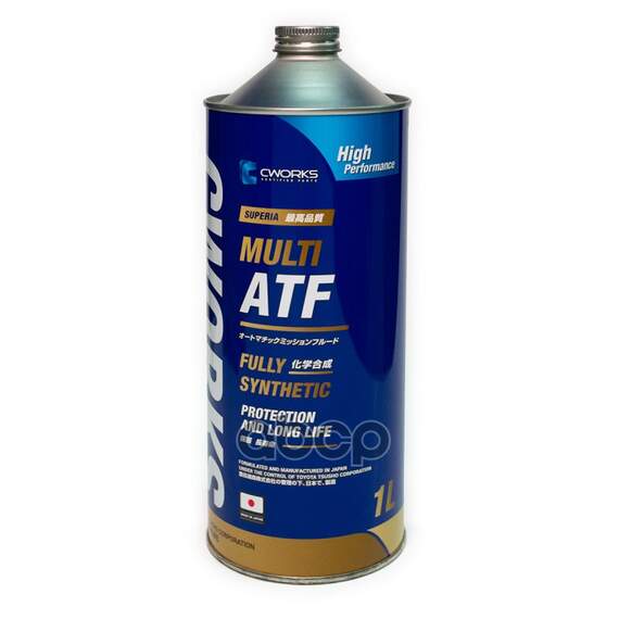 Купить МАСЛО ТРАНСМИССИОННОЕ SUPERIA CWORKS MULTI ATF, (1Л) CWORKS A22SR1001