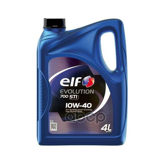 Купить МАСЛО МОТОРНОЕ ELF EVOLUTION 700 STI-S 10W-40 ПОЛУСИНТЕТИЧЕСКОЕ 4 Л 11120501