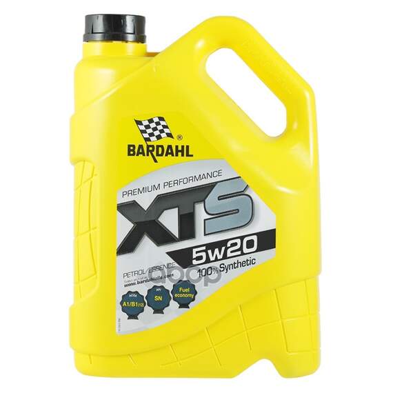 Купить МАСЛО МОТОРНОЕ СИНТЕТИЧЕСКОЕ BARDAHL XTS 5W-20 5Л 36293